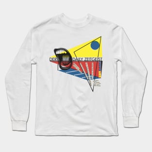 Der Daily Zeitgeist - Bauhaus Logo Long Sleeve T-Shirt